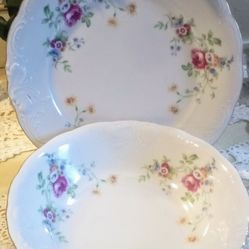 Wawel  Made In Poland Plate & Royal Kent Made In Poland Serving Bowl