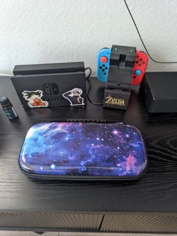 Original Switch v1 w/ accecories, joycons, and controllers