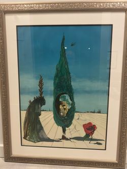 Salvador Deli “Enigma of the Rose” Art Proof Edition