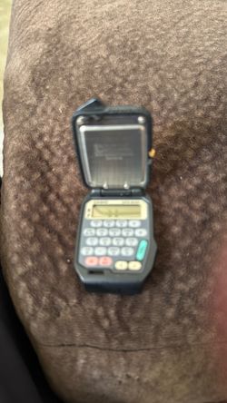 Casio Flip Cover Pocket Calculator