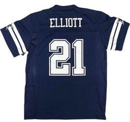 Dallas Cowboys Ezekiel Elliott Boy's Small Dry Fit Shirt #21