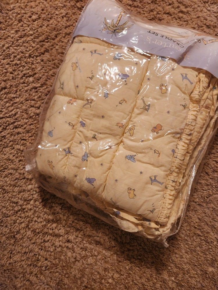 Cradle Bedding (Quilt, Fitted Sheet & Mattress Pad)