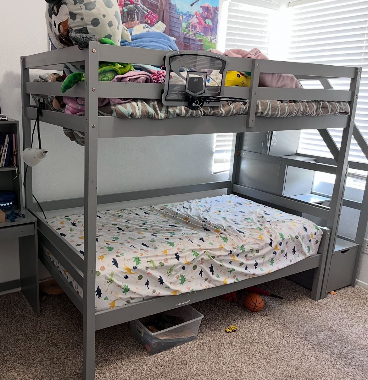 Bunk Bed With Desk