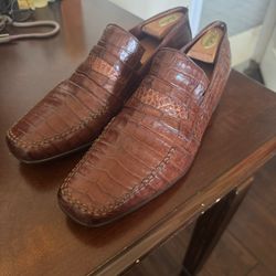 Los altos boots Genuine Crocodile Shoes