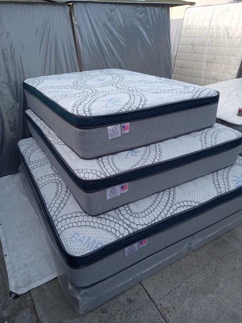Queen Size Mattress Pillow Top 12\