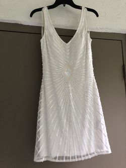 Sequin weeding dress