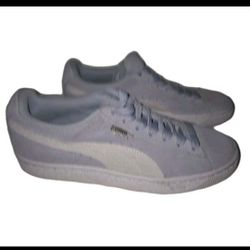 Puma Classic Suede Womens Size 7 Purple Periwinkle 