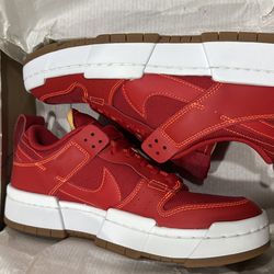 Nike Dunk Low Disrupt red gum