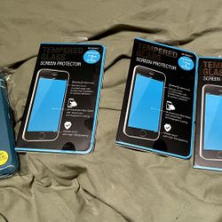 BRAND NEW Iphone 7+ Case & Glass Protectors