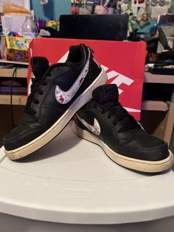 Nike Black/White/Floral/Pink (Men’s 7 Women’s 8.5) — $30 OBO