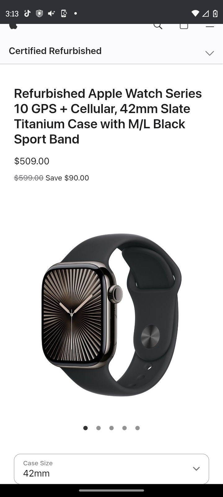 Apple Watch Series 10 GPS Used 