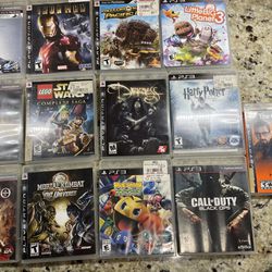 PlayStation 3 (PS3) Games - $10 Each 