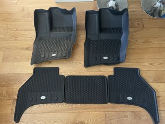 Land Rover OEM Rubber Mat set