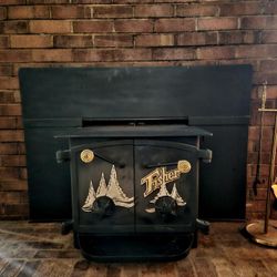FREE wood Burning Fireplace Stove