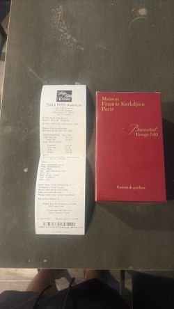 Baccarat rouge 540 w/ receipt