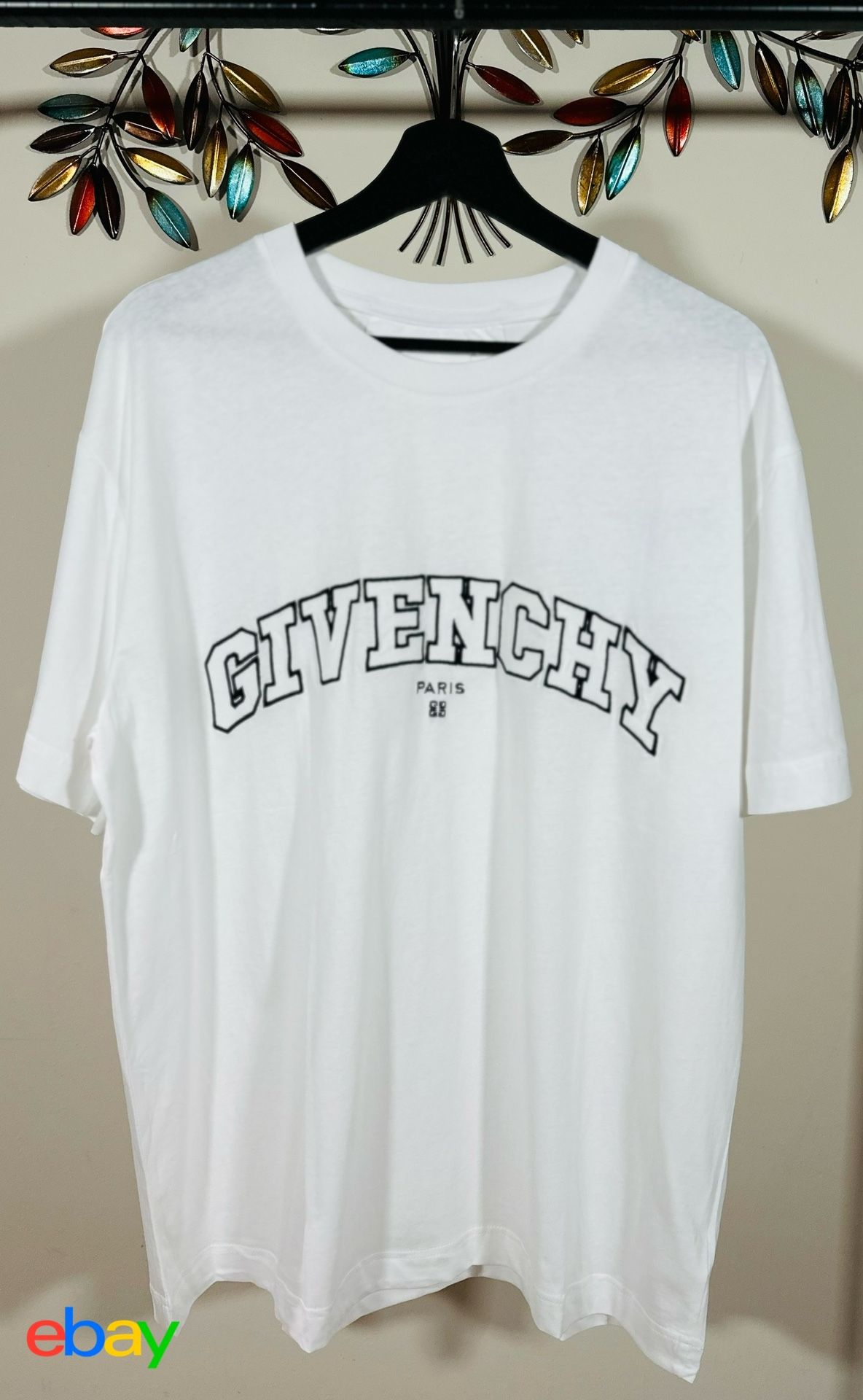 GIVENCHY LOGO EMBROIDERY T SHIRT SS24 Visit Our Profile For More Items Available…