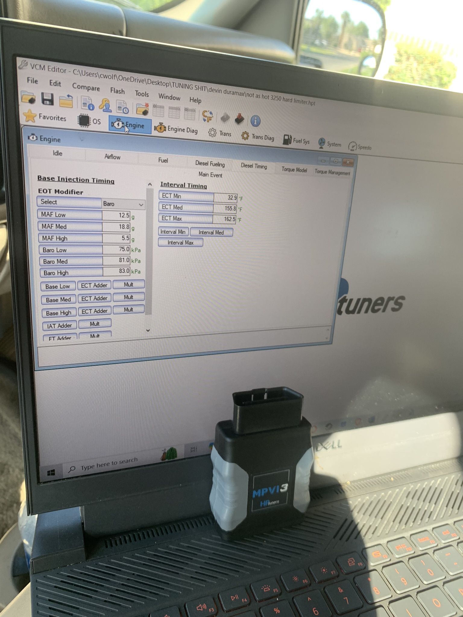 EFI Tuning With HP Tuners