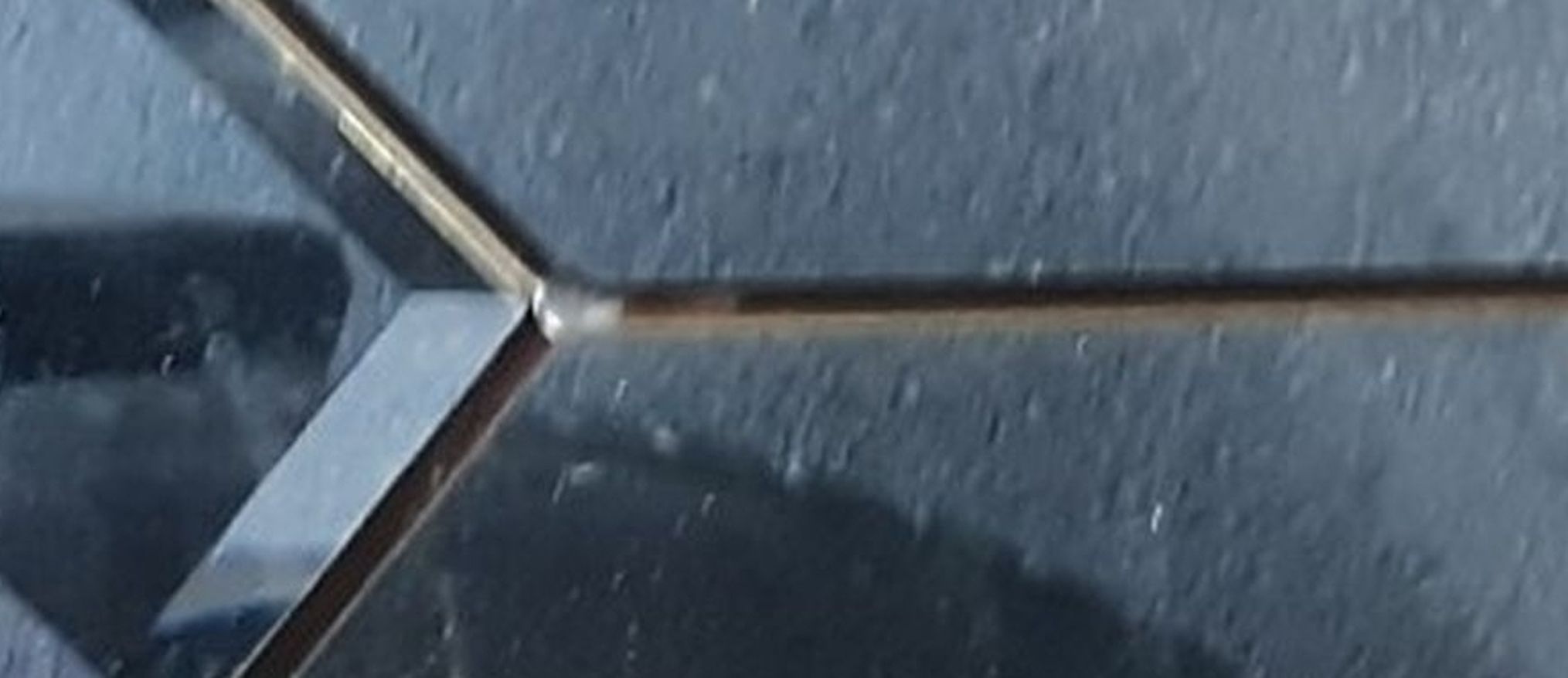 Clear Stained Glass Panel Transom