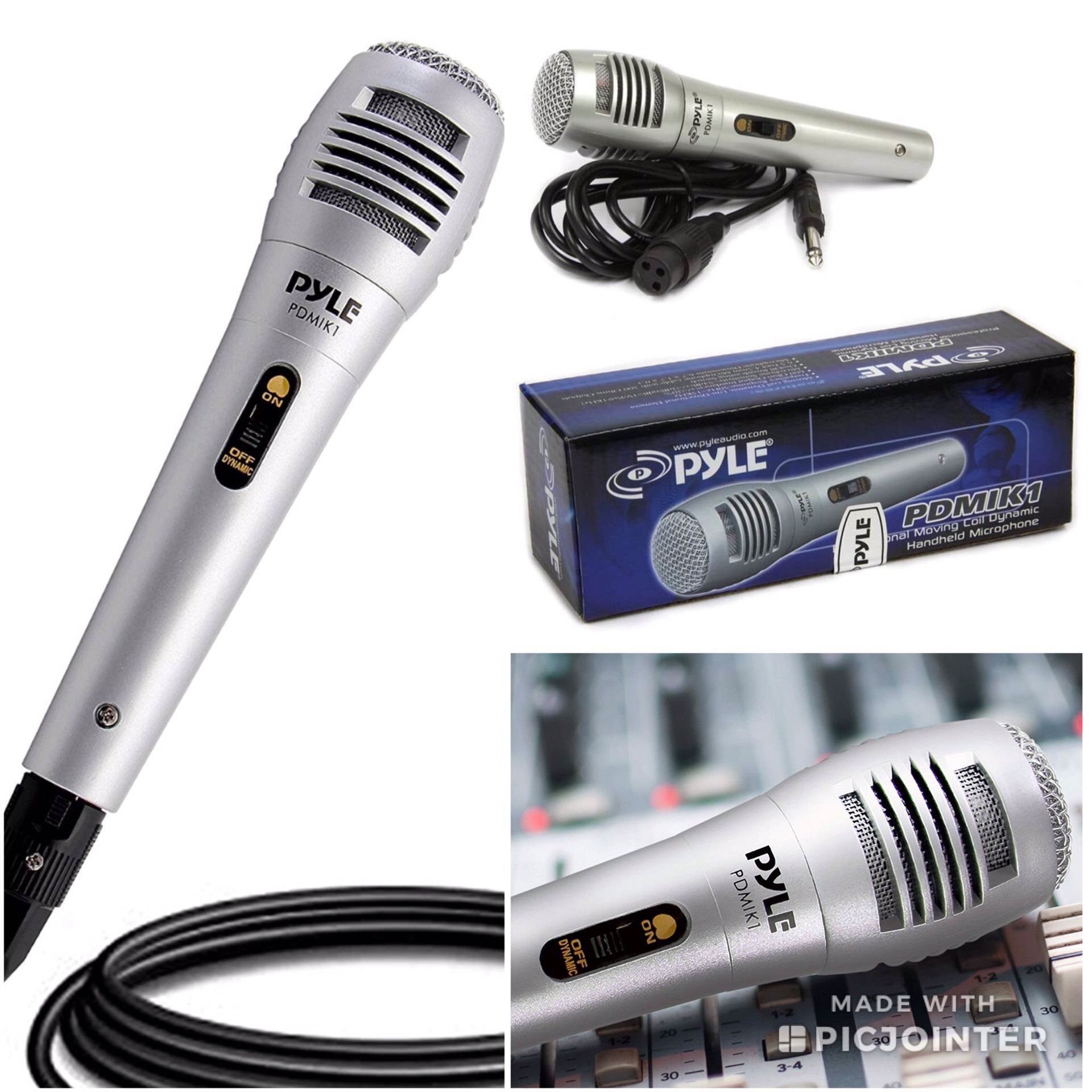 Pyle Pro Wired Dynamic Microphone PDMIK1