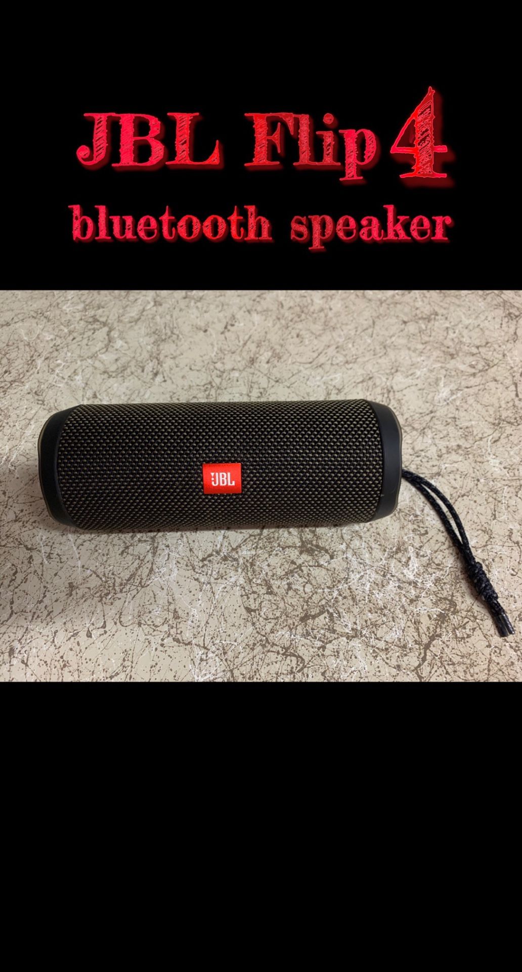 JBL Flip 4 Bluetooth Speaker