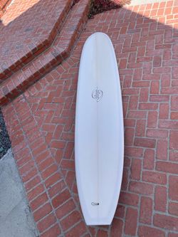 9'2" Bing Trimulux Surfboard (Pale Pink)