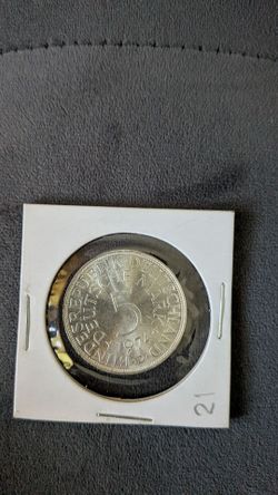 1973 West Germany 5 mark silver coin