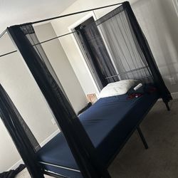 Twin Canopy Bed Frame ONLY 