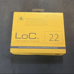 JL Audio LoC-22 Line Output Converter Auto Turn On 