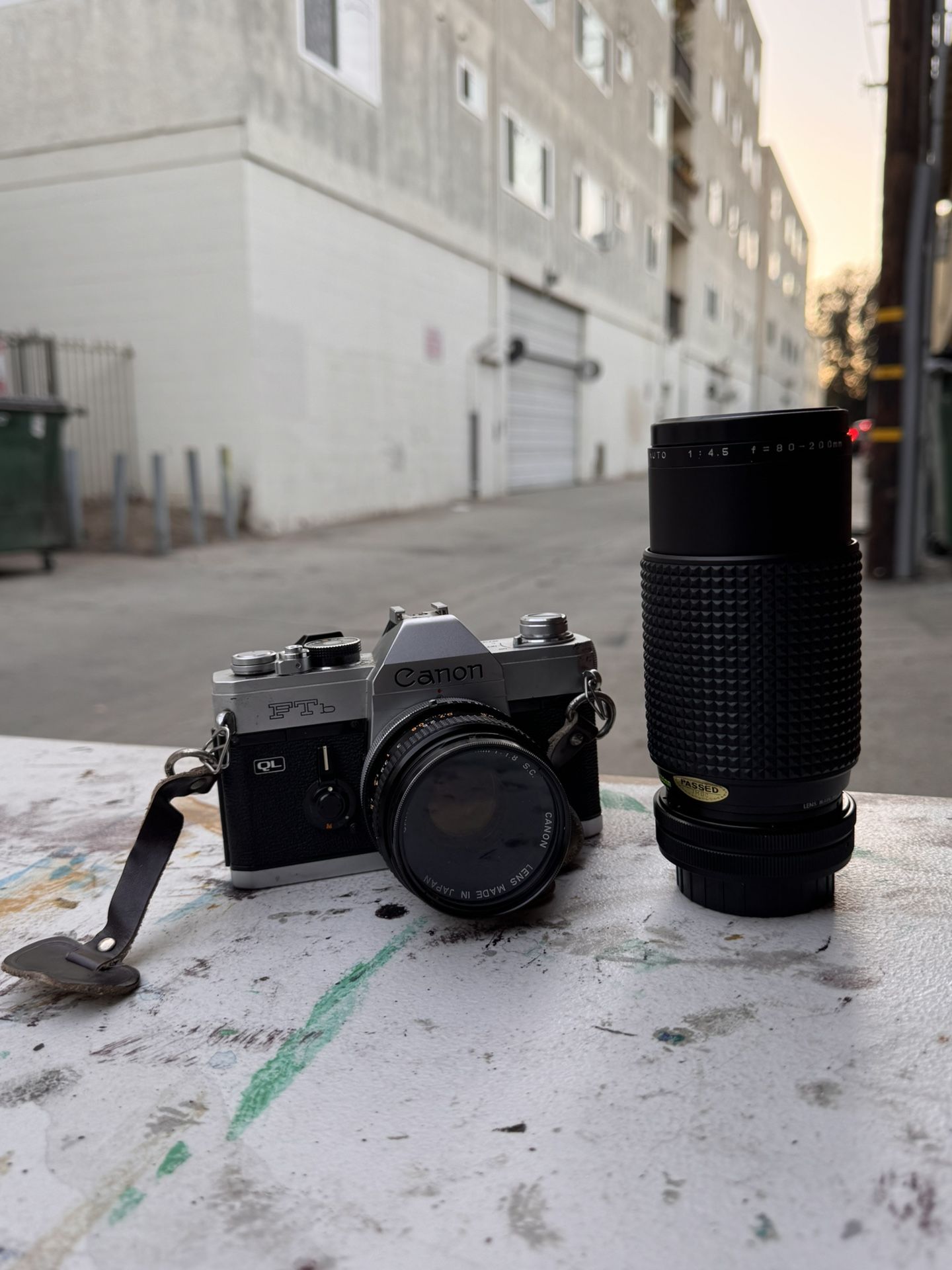 Canon FTb 35mm W/ 50mm And 80-200 Lens