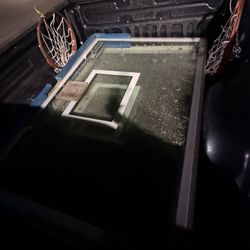 2 Backboards and 2 Quality Breakaway Rims 