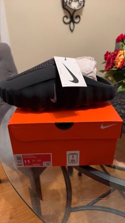 Nike Mind Slide 001 Black Chrome Size 11