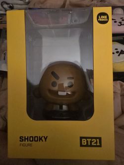 BT21 BTS Line Friends Shooky Suga Large Figure