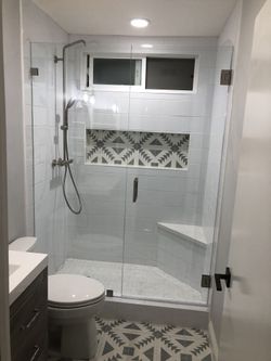3/8” Frameless Shower Door