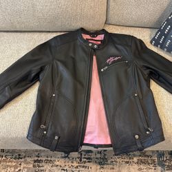 Ladies Leather Harley Jacket