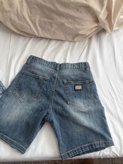 Designer jeans and shorts