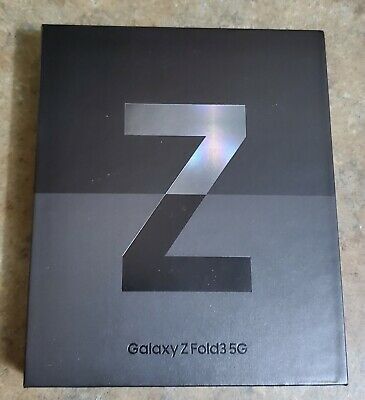 Samsung Galaxy Z Fold3 5G SM-F926U, 512GB, Phantom Black (Unlocked) - New