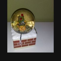 Vintage Disney Hallmark Snow Globe Prep@Landing Lenny @Wayne
