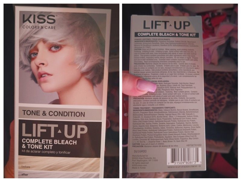 Kiss Lift Up Bleach/Toner Kit