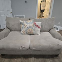 4 Piece Couch Set - Love Seat, Oversized Single Seat , Couch Sleeper Sofa And Ottoman 