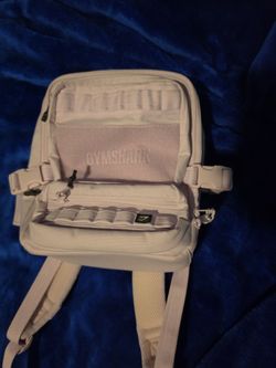 Gymshark White Utility Shoulder Bag