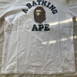 BAPE bathing Ape White T Shirt 