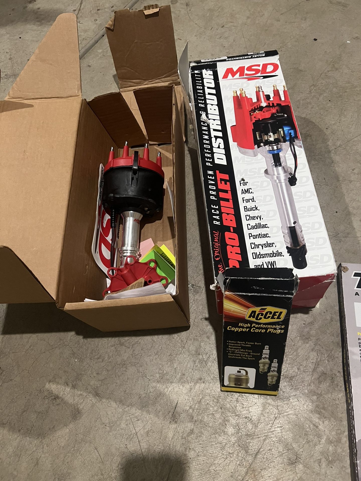 MSD Distributor And Street Fire Ignition Box
