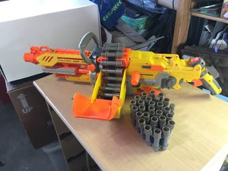 Nerf Gun Vulcan EBF-25 dart blaster with Detachable Tripod Stand. for Sale  in Miami, FL - OfferUp