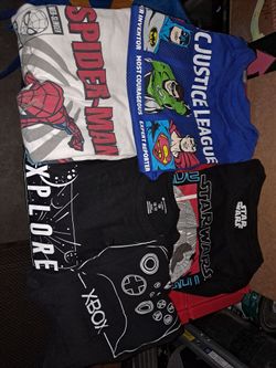 Boys Clothing Bundle Size Med to Lg