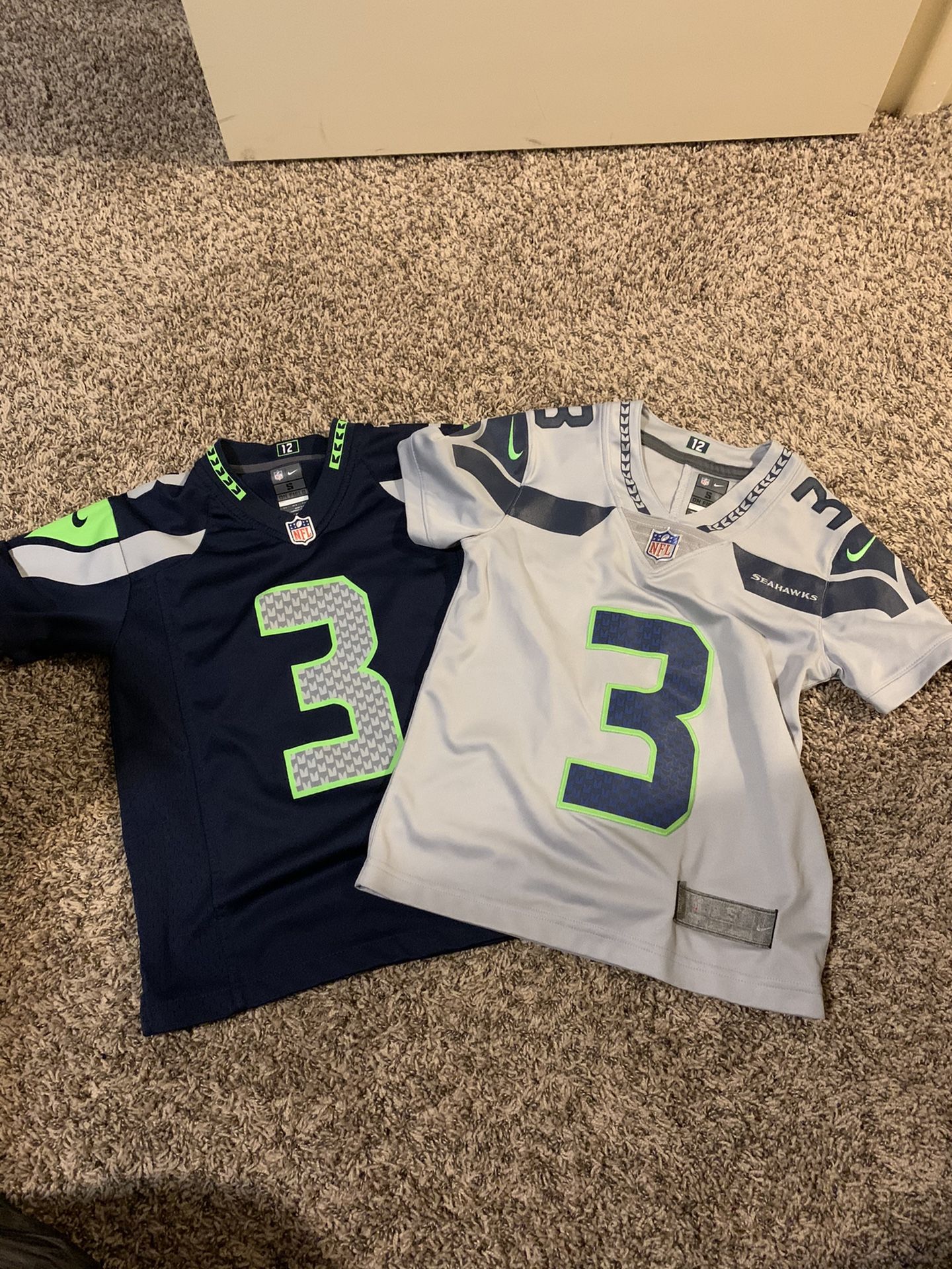 Seahawks Youth Small Jersey - $50 For Both