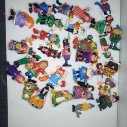 Vintage Juplay Spain 1980s Fictional Characters Lot Of 30