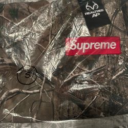 Supreme Box Logo Hooded Sweatshirt Camo Real Tree Bogo