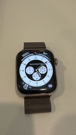 Apple Watch series 9 stainless steel