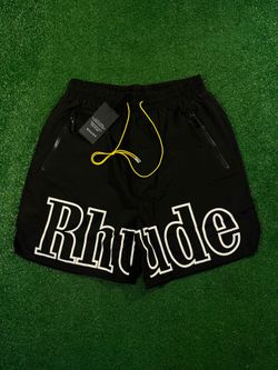 Black rhude shorts