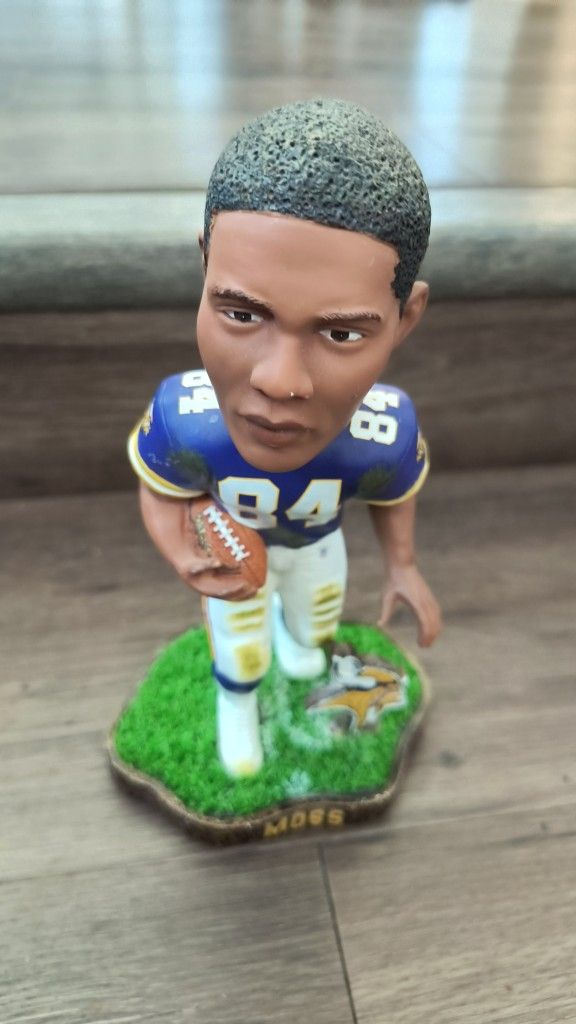 Randy Moss Minnesota Vikings NFL Forever Collectibles Legends Of "The Field" Lmt. Ed. Bobblehead!!!